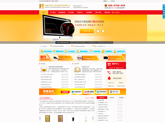 金融理財(cái)網(wǎng)站建設(shè)案例