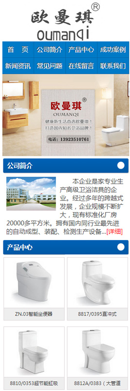 手機網(wǎng)站建設案例