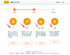網(wǎng)站SEO站外推廣:搜狐公眾平臺賬號如何申請